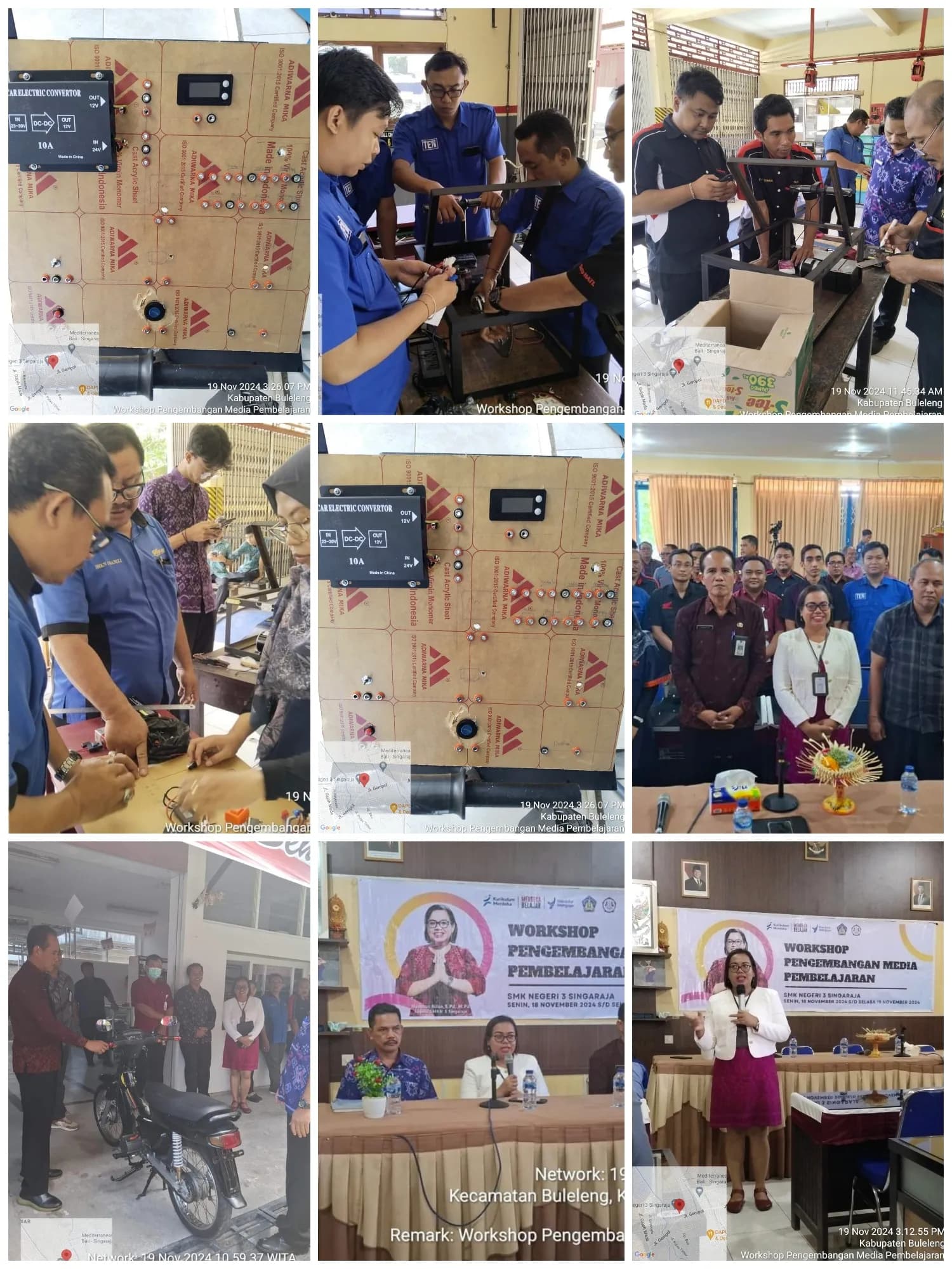 Workshop Pengembangan Media Pembelajaran Hari Ketiga