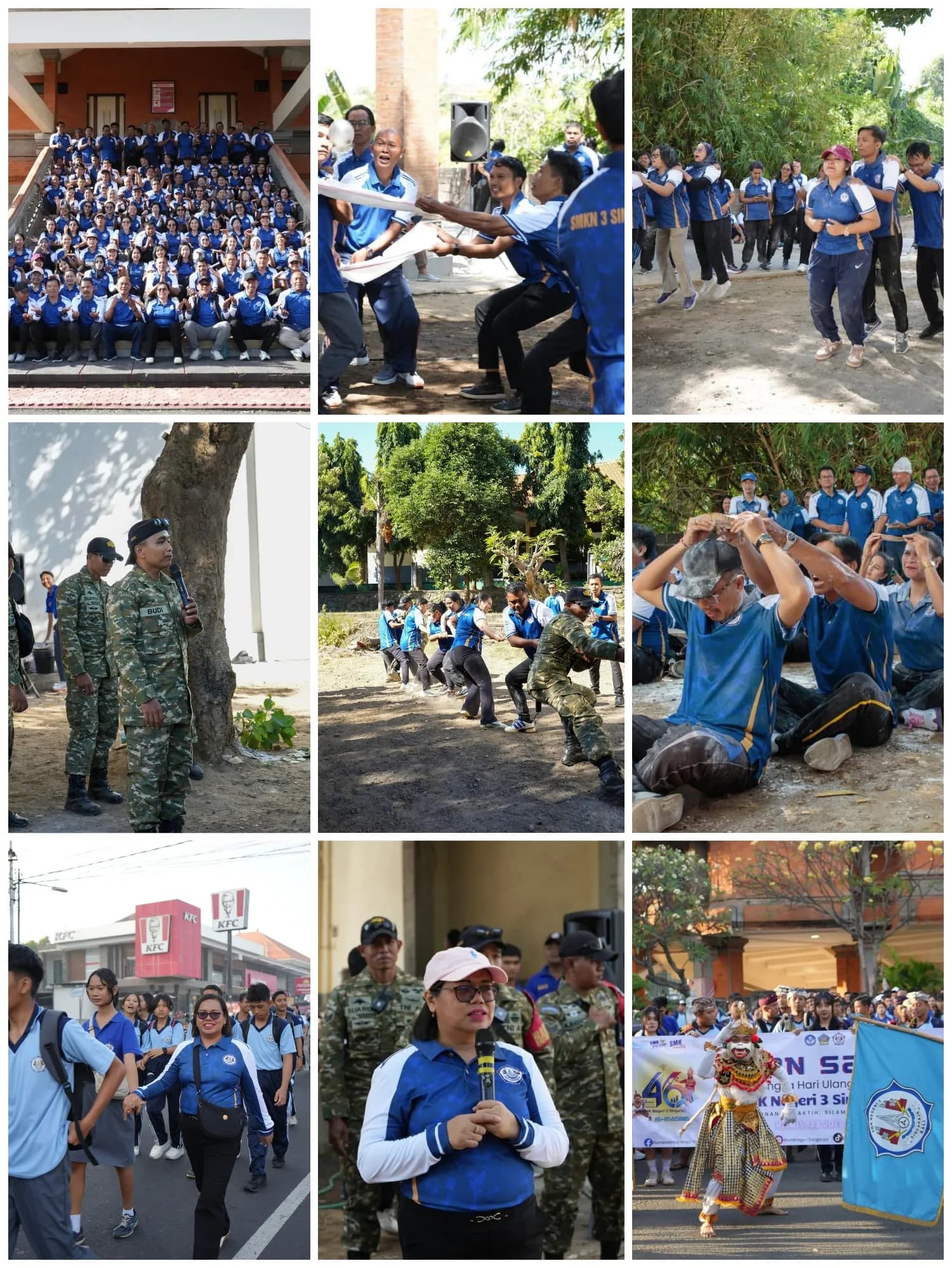 Jalan Santai Dan Employee Day Keluarga Besar STEMSI