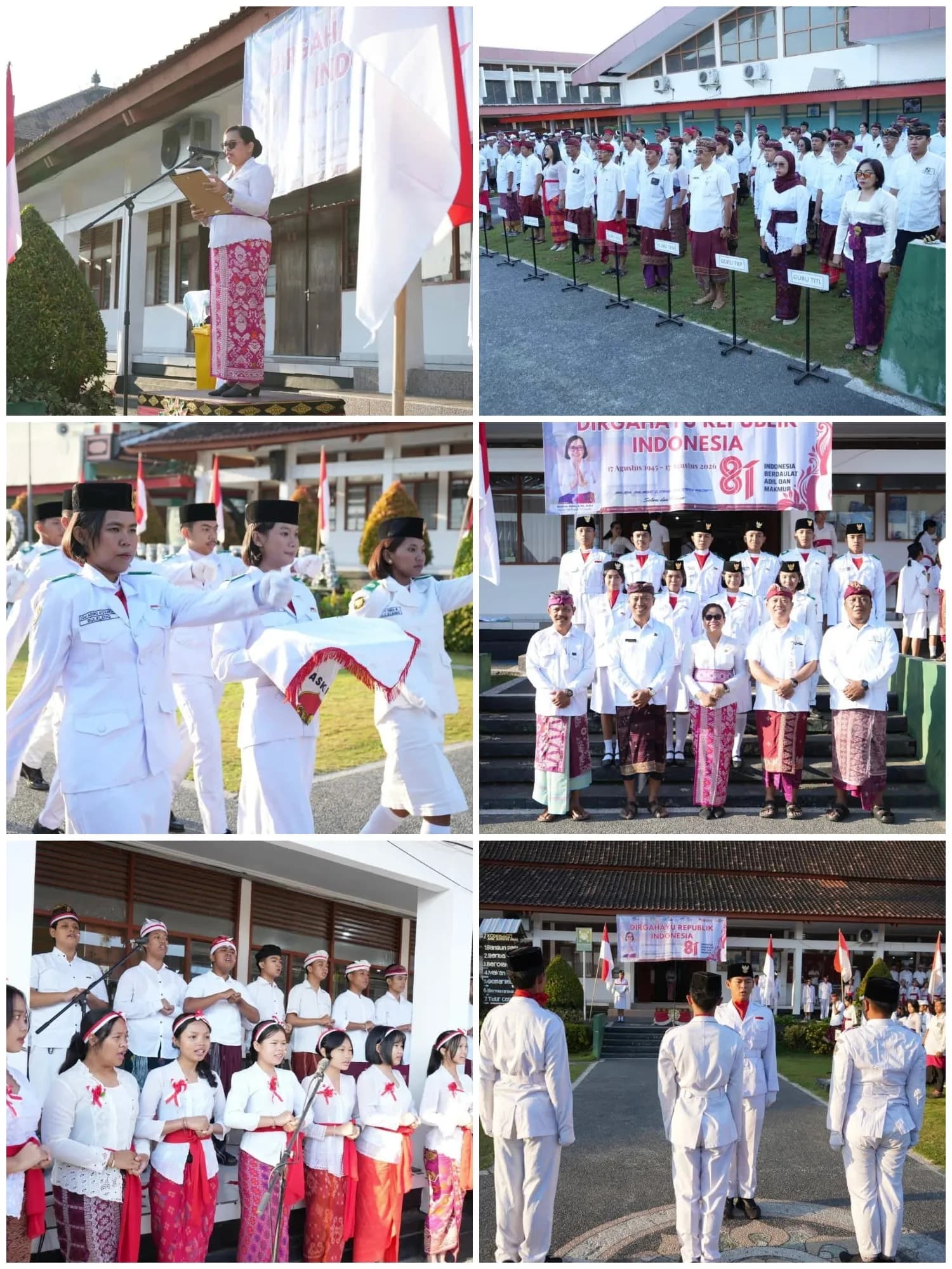 Upacara Bendera Dalam Rangka Memperingati HUT ke-81